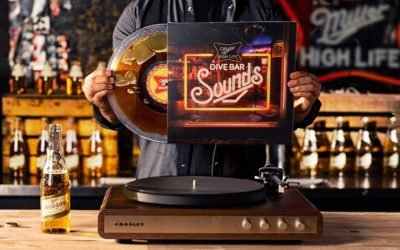 Miller High Life beer filled vinyl